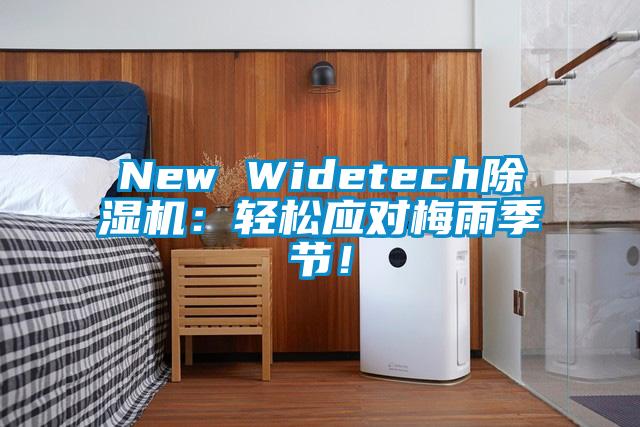 New Widetech除濕機：輕松應(yīng)對梅雨季節(jié)！