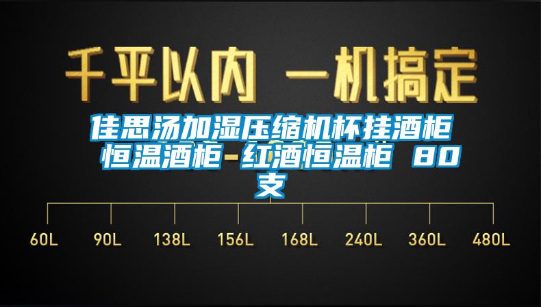 佳思湯加濕壓縮機杯掛酒柜 恒溫酒柜 紅酒恒溫柜 80支