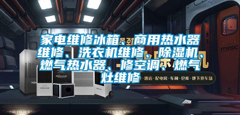 家電維修冰箱、商用熱水器維修、洗衣機(jī)維修、除濕機(jī)、燃?xì)鉄崴鳌⑿蘅照{(diào)、燃?xì)庠罹S修