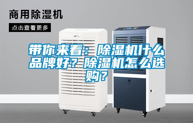 帶你來看：除濕機什么品牌好？除濕機怎么選購？