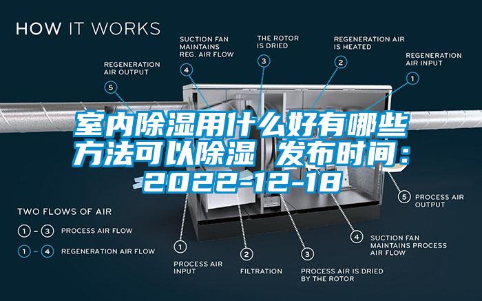 室內(nèi)除濕用什么好有哪些方法可以除濕 發(fā)布時間：2022-12-18