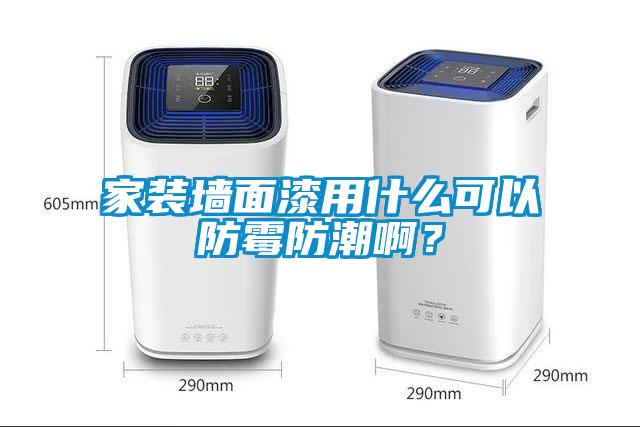 家裝墻面漆用什么可以防霉防潮??？