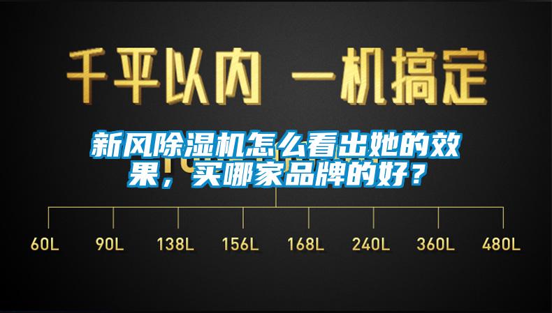 新風(fēng)除濕機(jī)怎么看出她的效果，買哪家品牌的好？