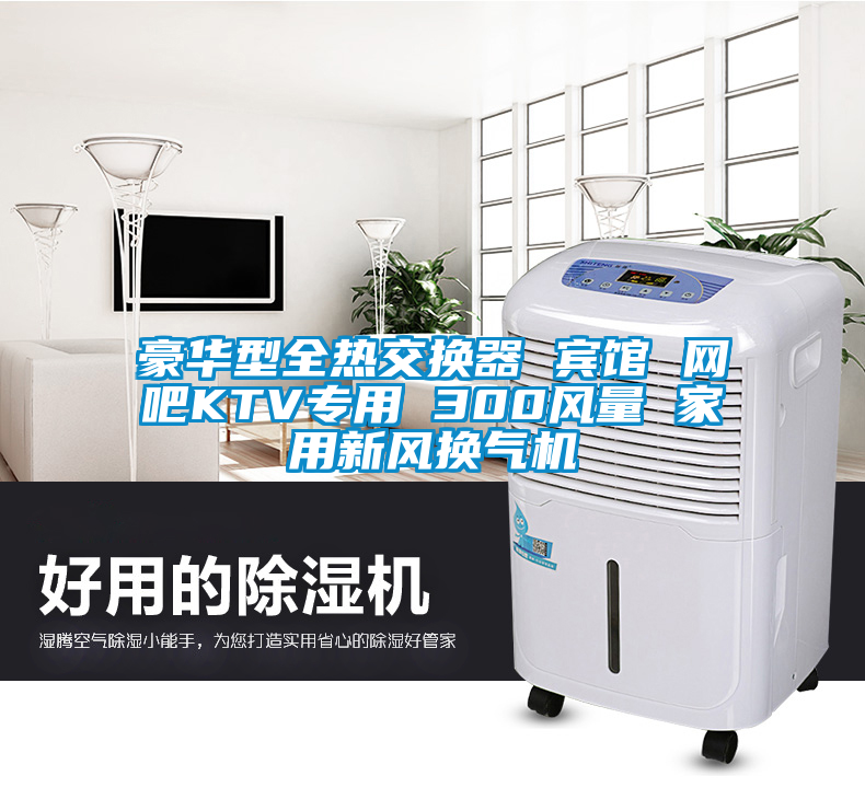 豪華型全熱交換器 賓館 網(wǎng)吧KTV專用 300風(fēng)量 家用新風(fēng)換氣機