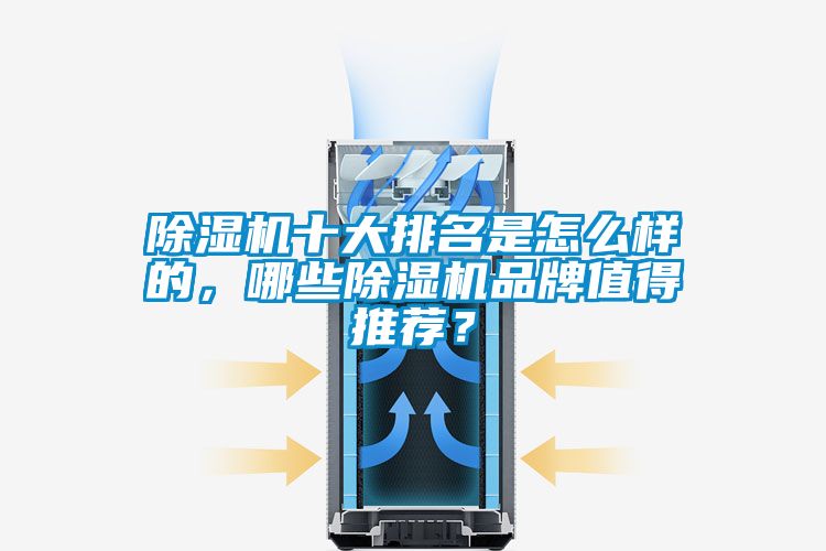 除濕機十大排名是怎么樣的，哪些除濕機品牌值得推薦？