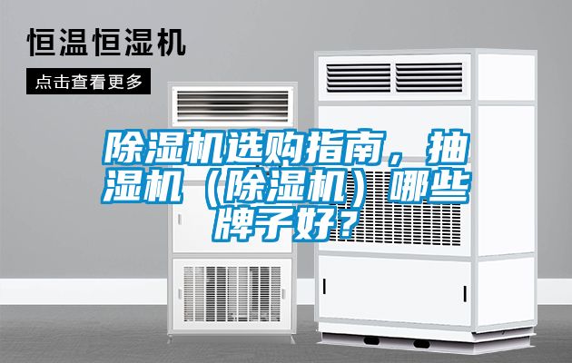 除濕機(jī)選購(gòu)指南，抽濕機(jī)（除濕機(jī)）哪些牌子好？